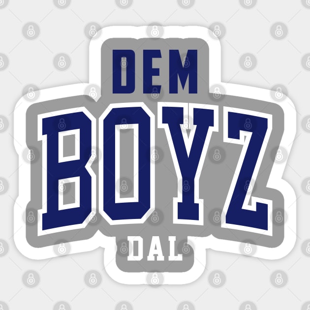 Dem Boys Dallas Football Sticker by funandgames